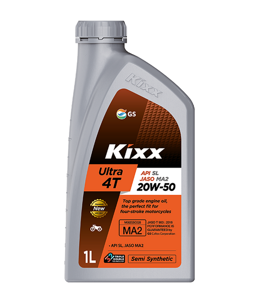KIXX 20W-50 4T 1LTR BIKE