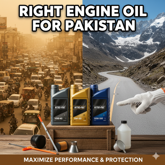 The Ultimate Guide to Choosing the Right Engine Oil for Pakistani Roads and Weather