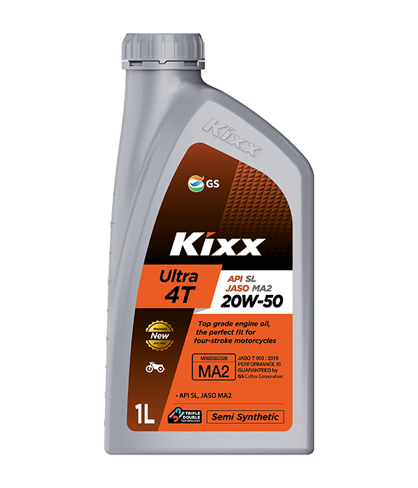 KIXX 20W-50 4T 1LTR BIKE